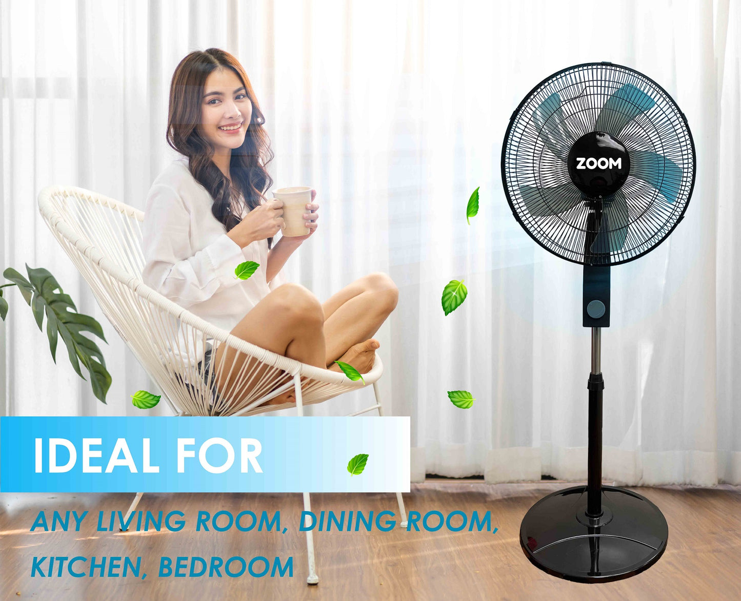 Znergy 16in Pedestal Fan