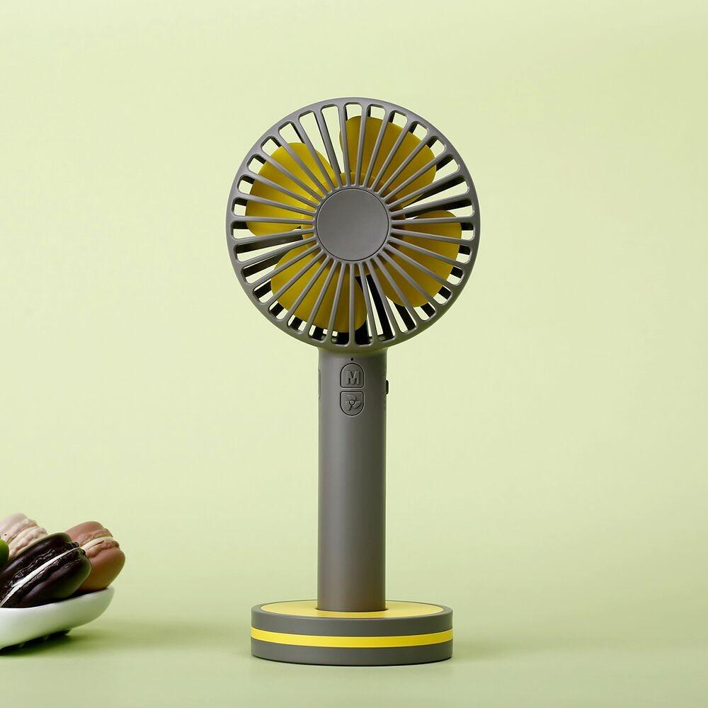 ZNERGY Magnetic Base Oscillating Hand Fan with Multiple Speeds