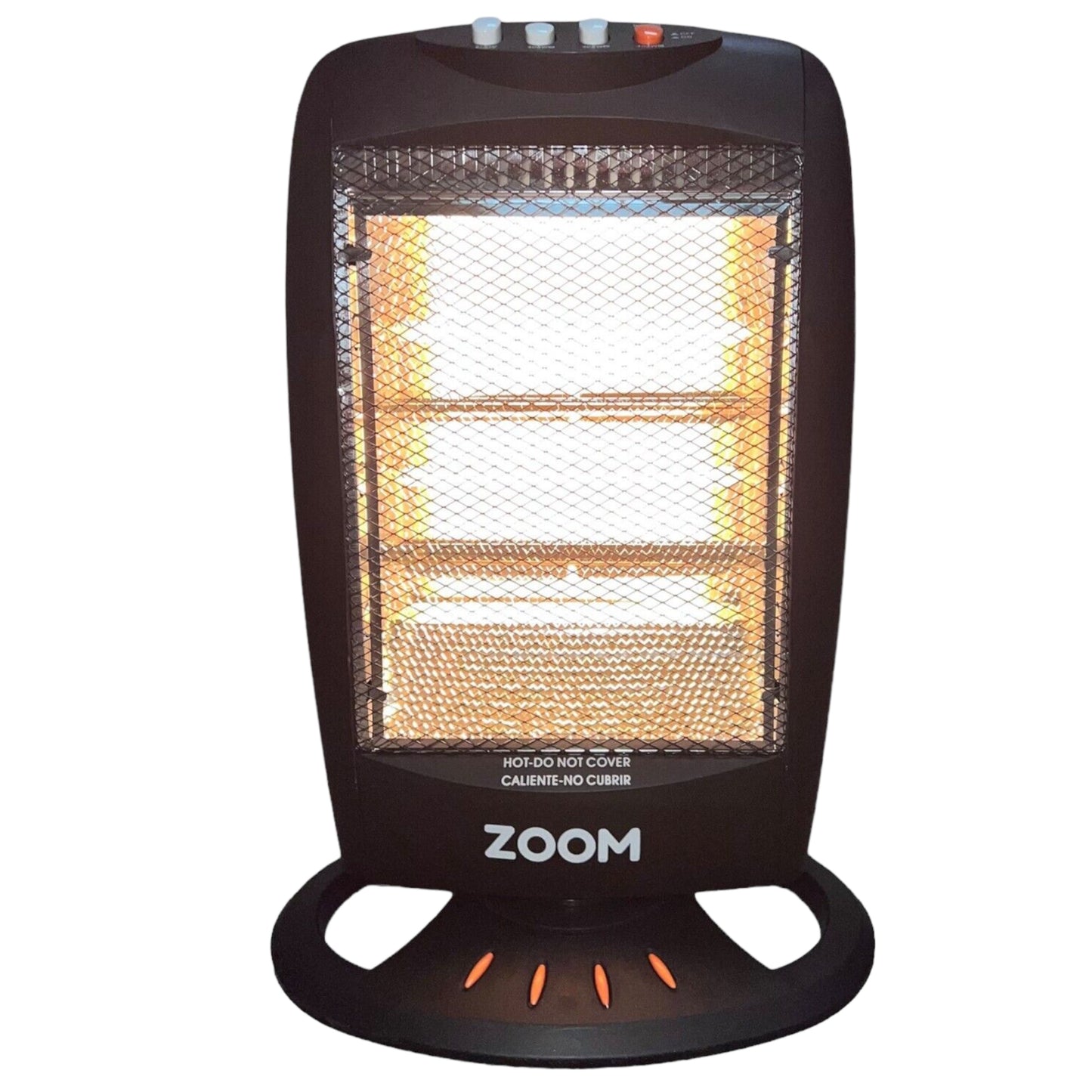 ZOOM Halogen space heater BLACK