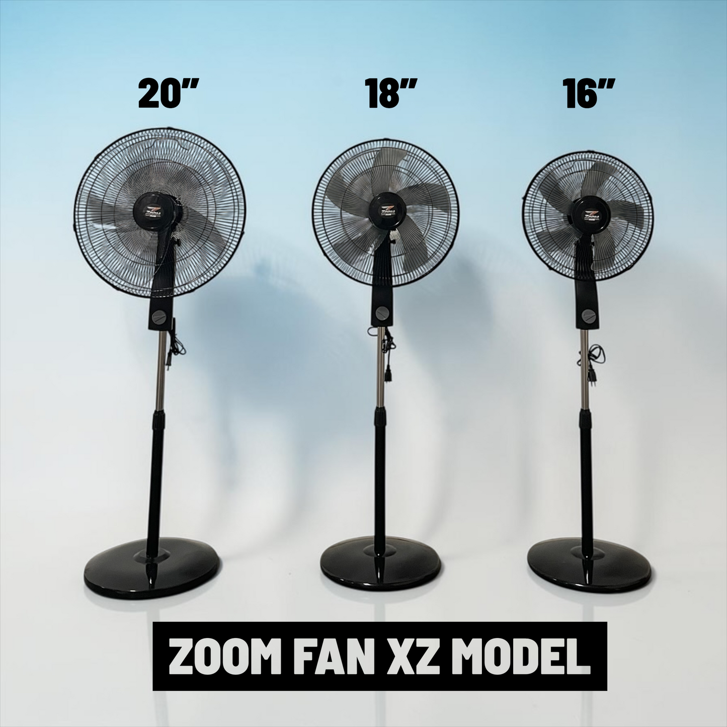 ZOOM 20in Pedestal Fan