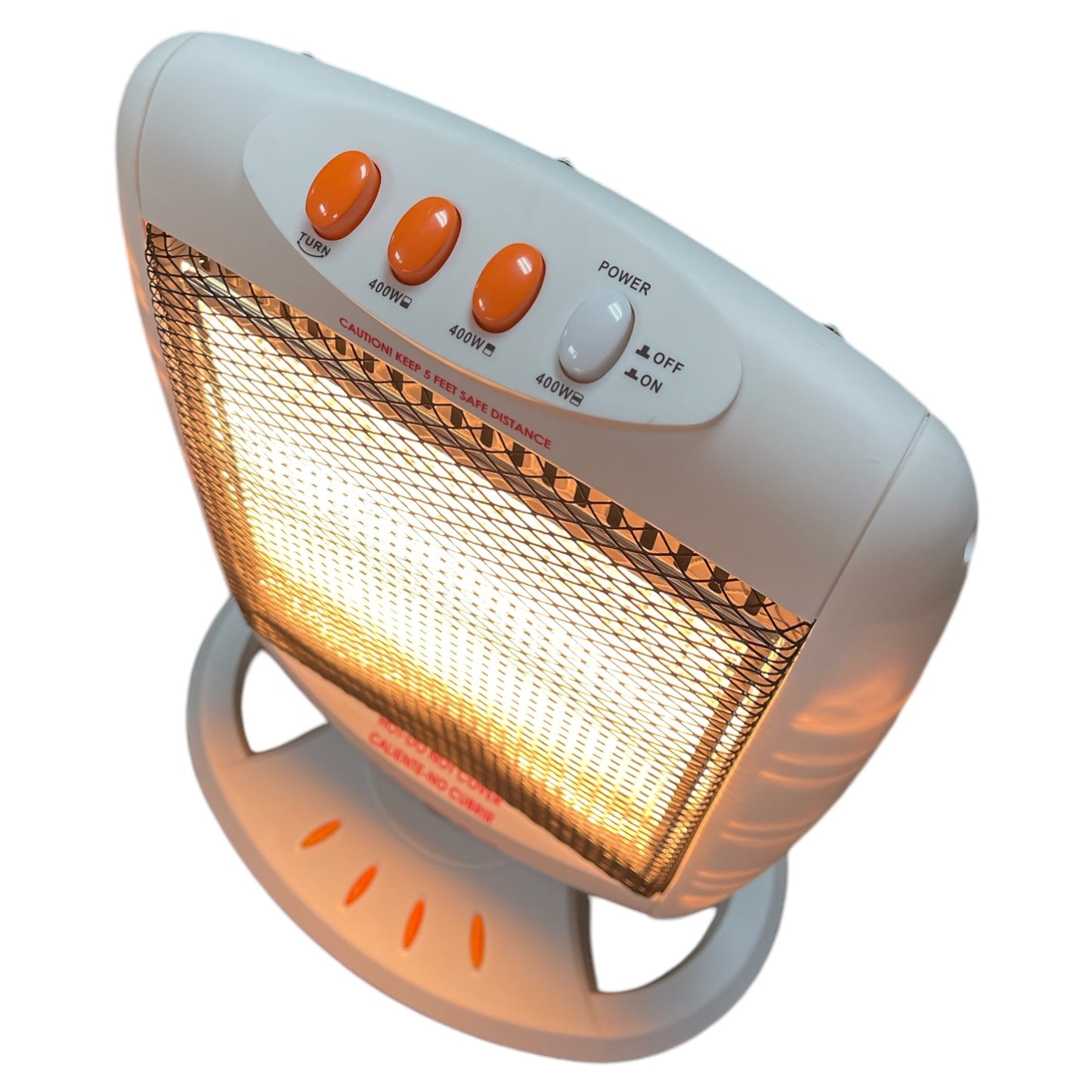 ZOOM Halogen space heater WHITE