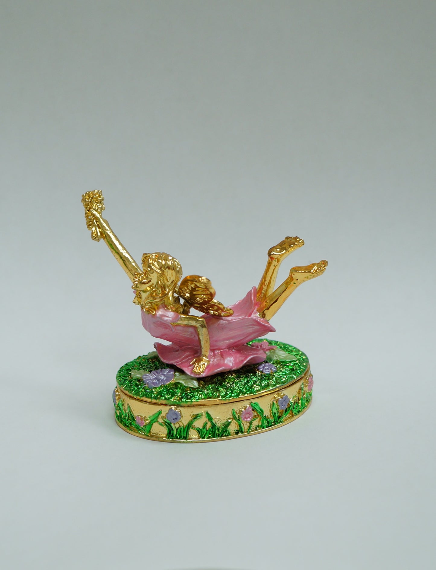 Cristiani Collezione Flying Fairy Trinket Box.