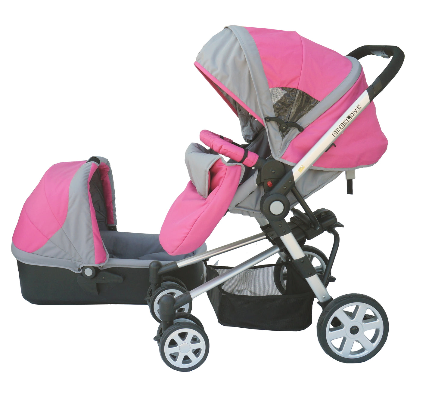 BeBeLove 2in1 Bassinet Stroller