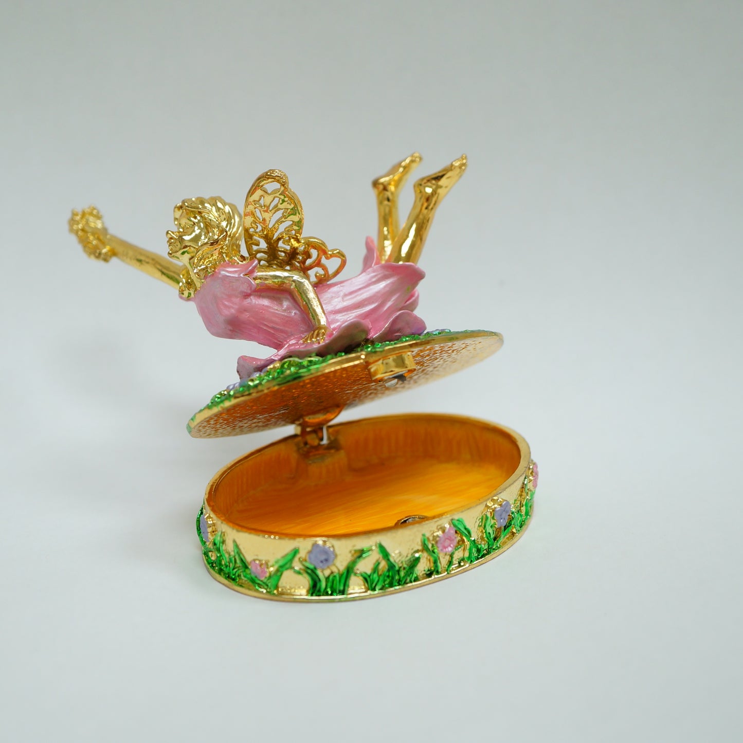 Cristiani Collezione Flying Fairy Trinket Box.