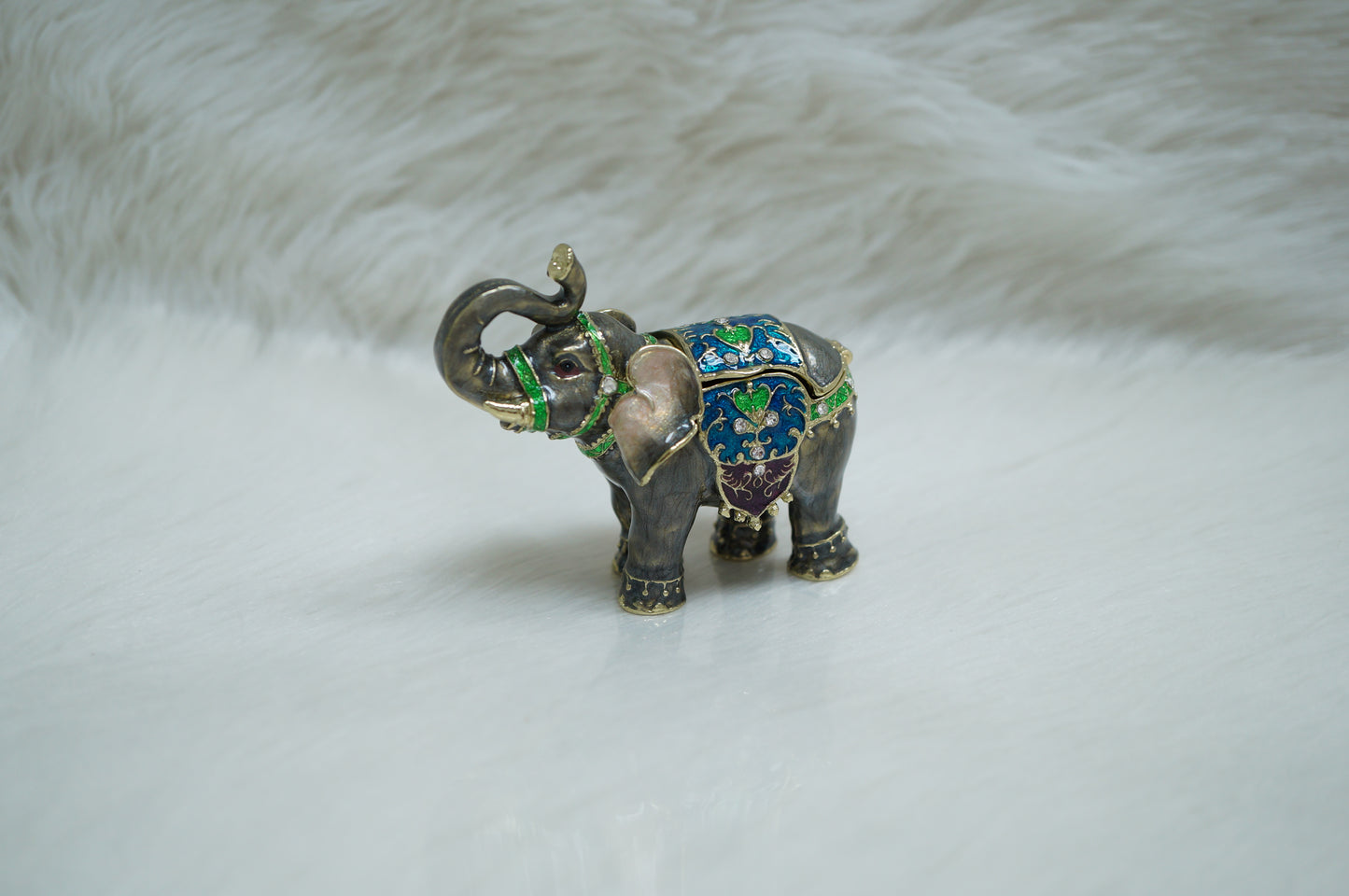 Cristiani Collezione Elephant Trinket Box.