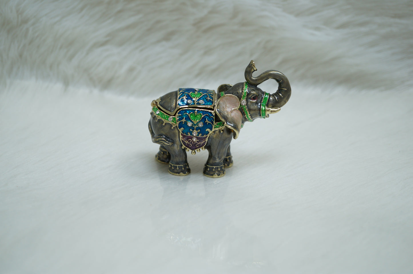 Cristiani Collezione Elephant Trinket Box.