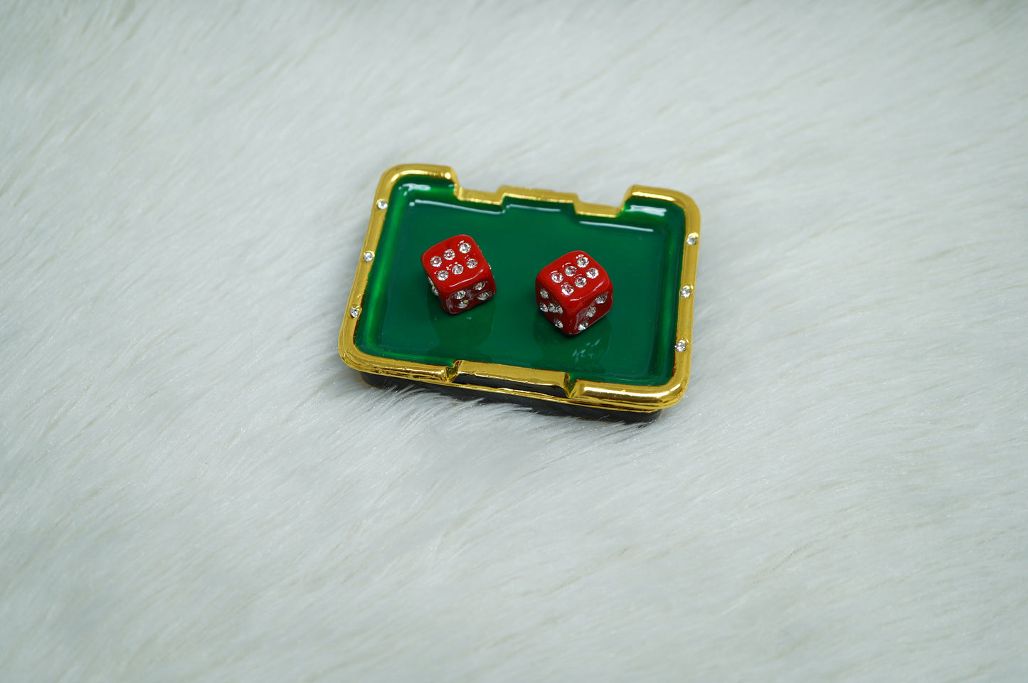 Cristiani Collezione Poker Table Trinket Box.