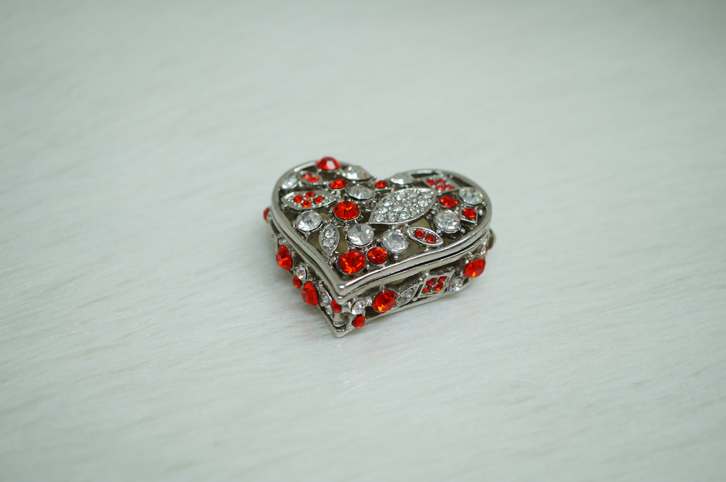 Cristiani Collezione Red Heart Trinket Box.