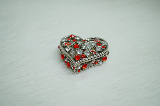 Cristiani Collezione Red Heart Trinket Box.