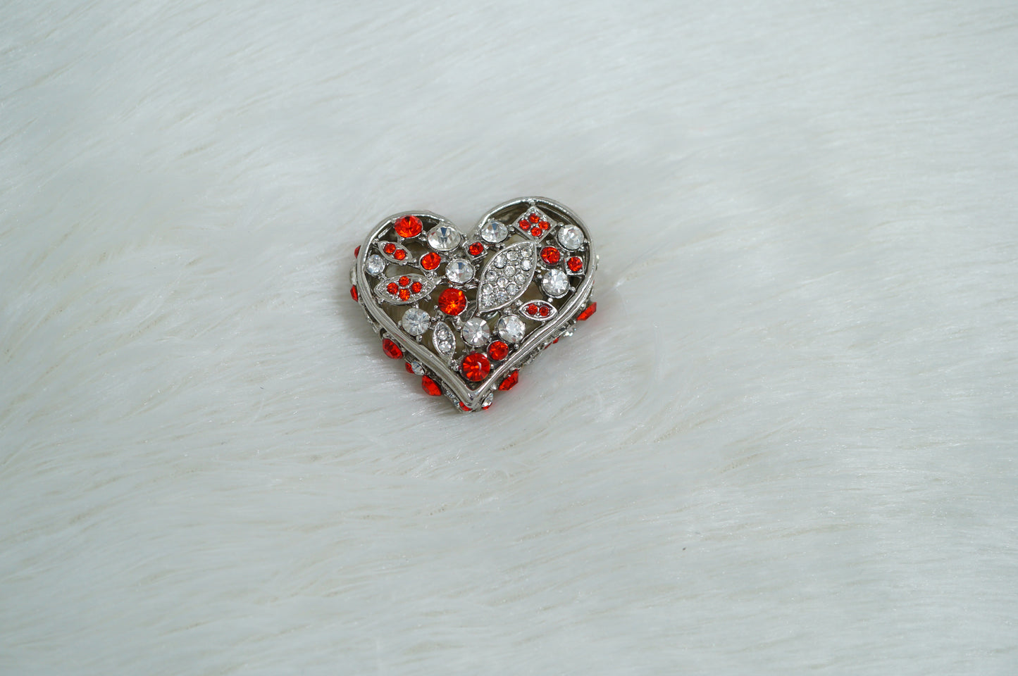 Cristiani Collezione Red Heart Trinket Box.