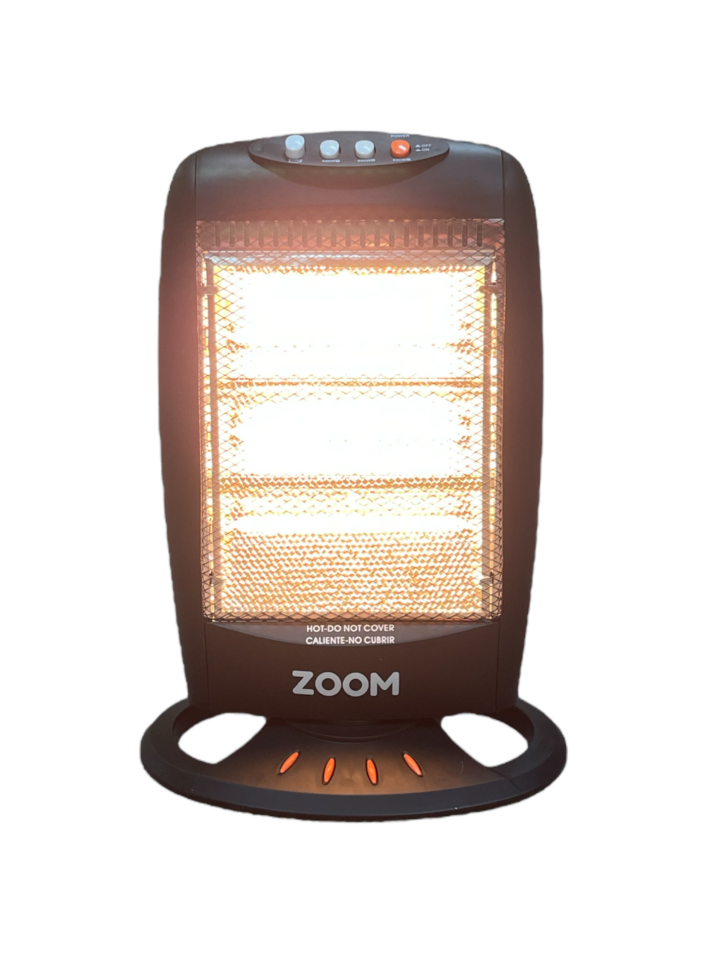 ZOOM Halogen space heater BLACK