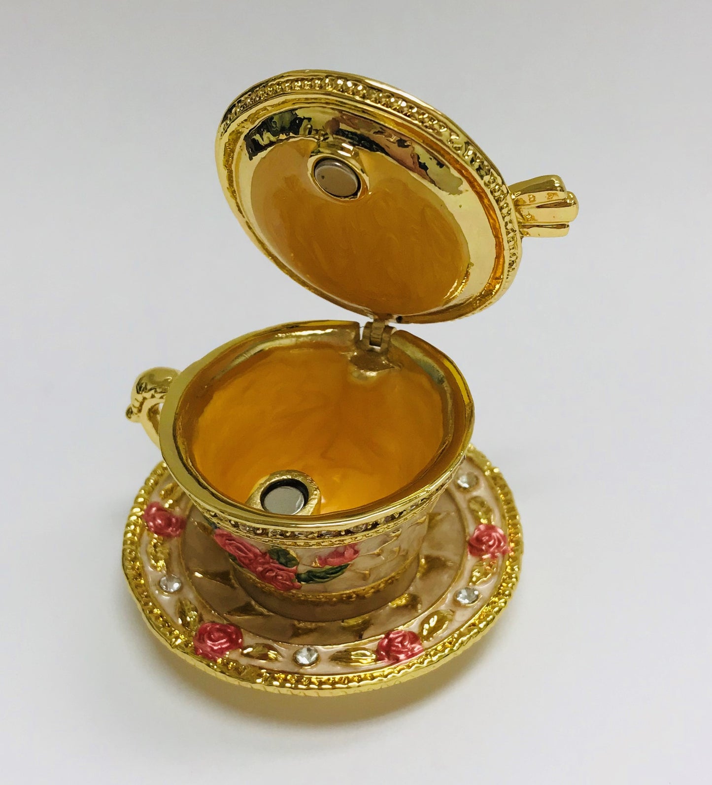 Cristiani Collezione Tea time Cup Trinket Box.