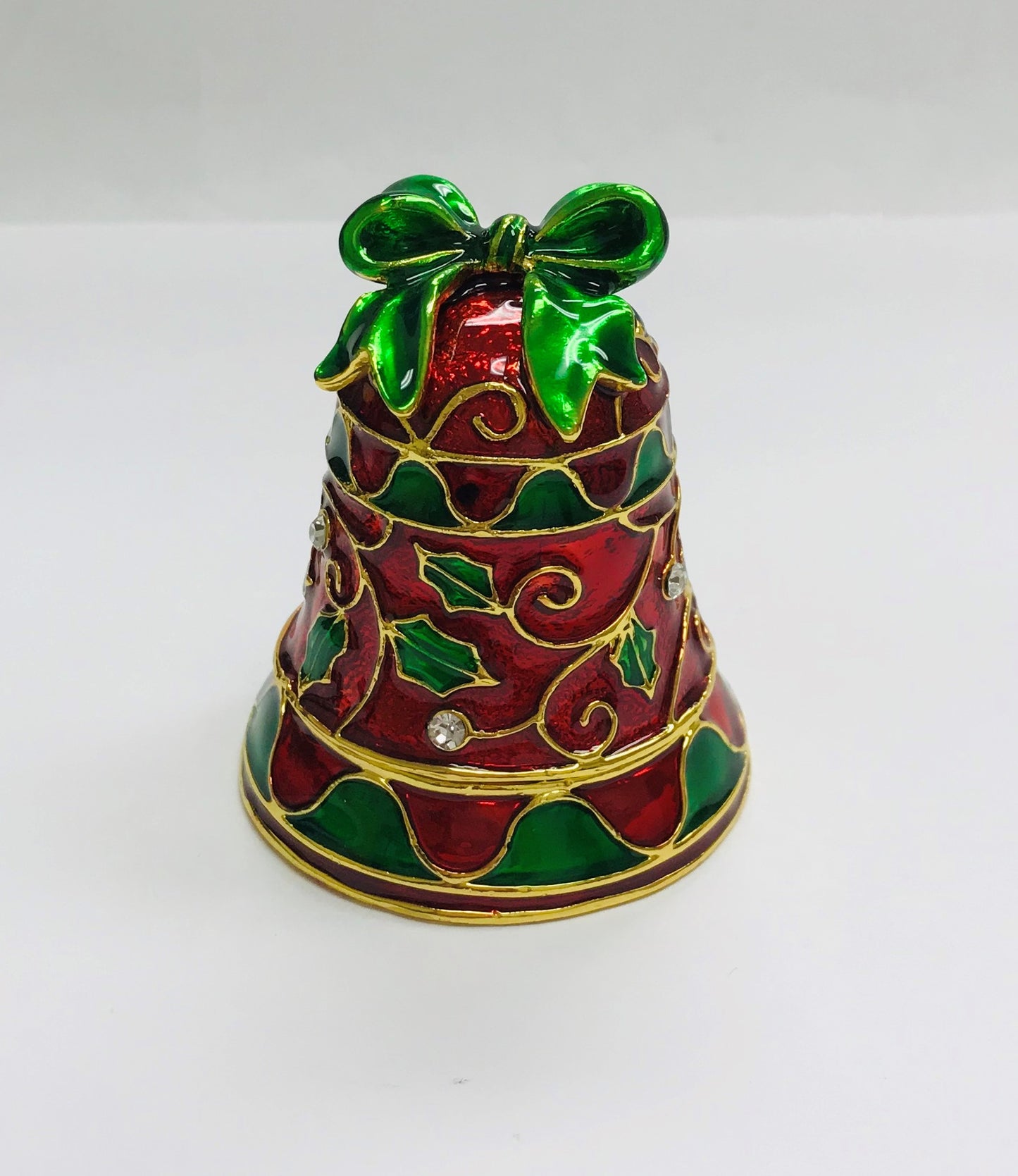 Cristiani Collezione Christmas Bell Trinket Box.