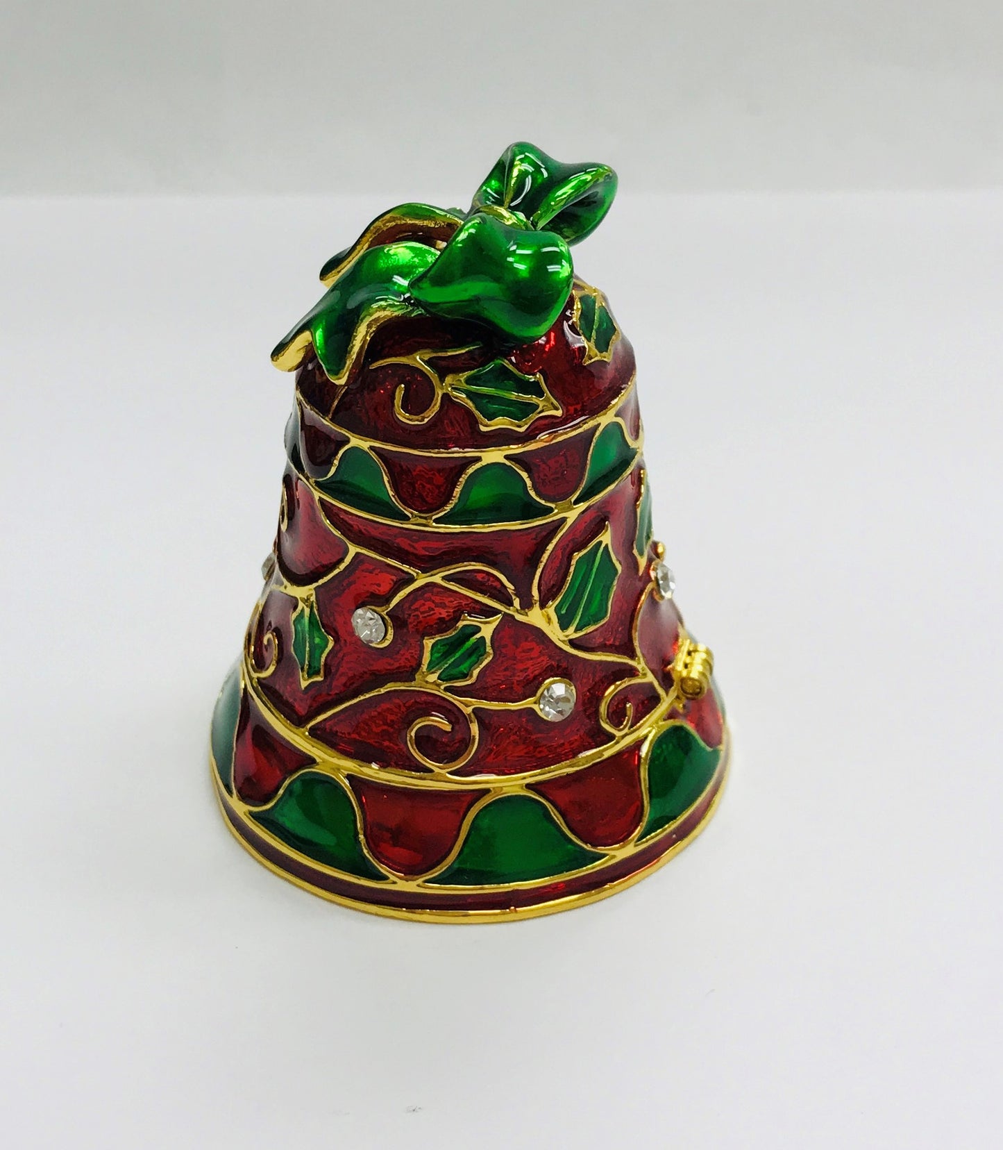 Cristiani Collezione Christmas Bell Trinket Box.