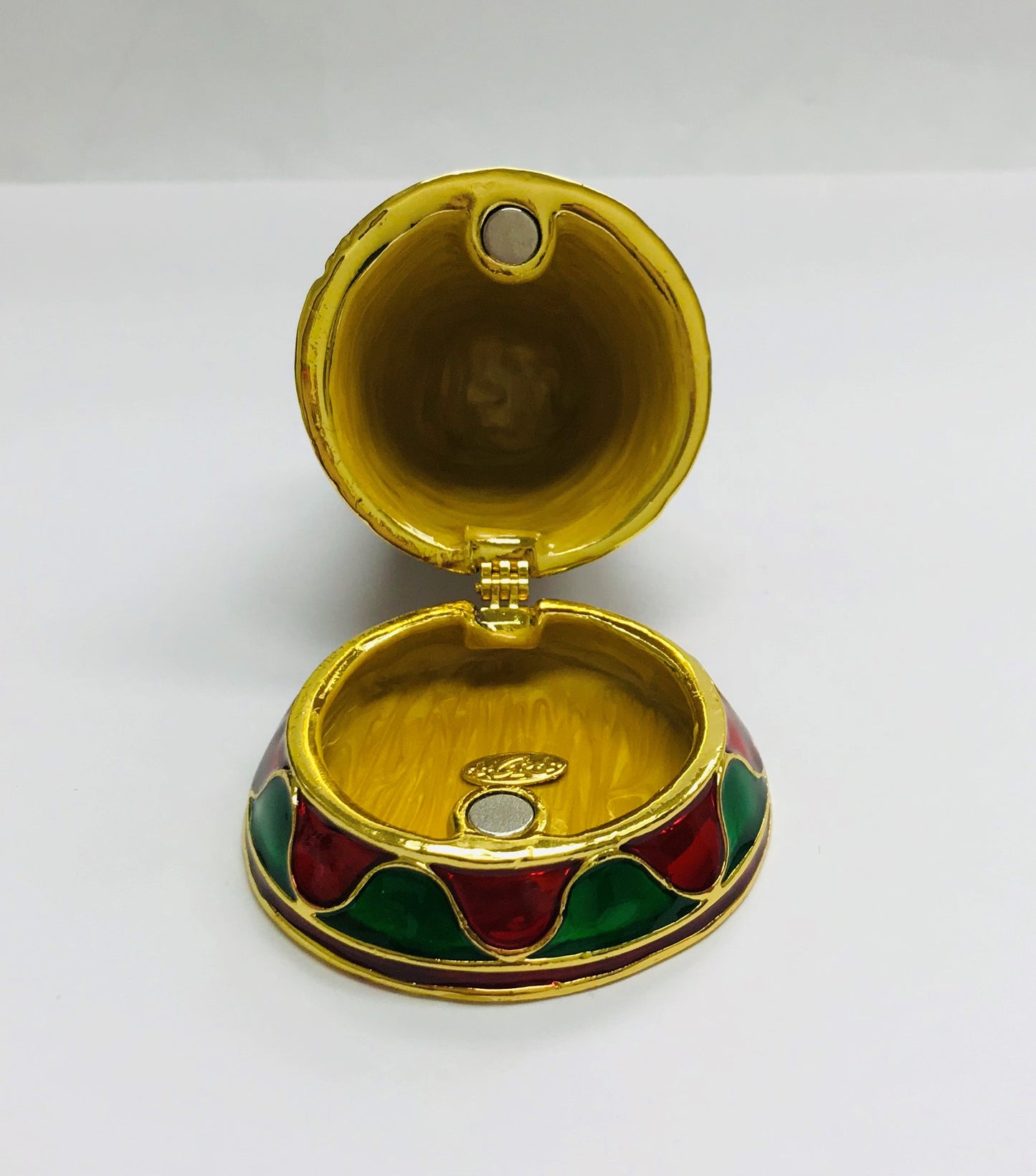 Cristiani Collezione Christmas Bell Trinket Box.