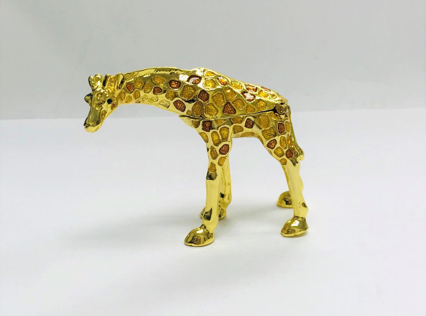 Cristiani Collezionem Giraffe Trinket Box.