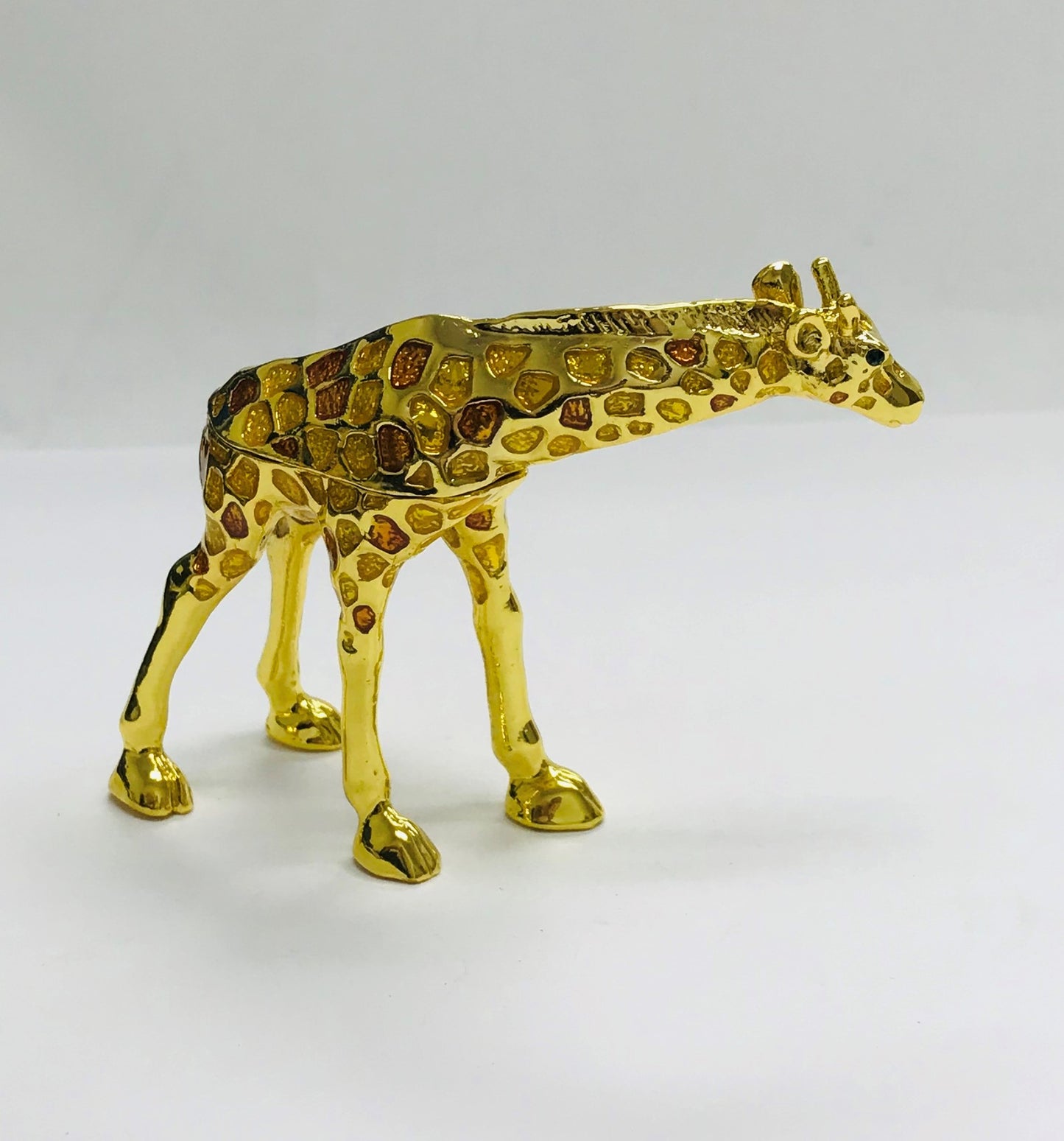 Cristiani Collezionem Giraffe Trinket Box.