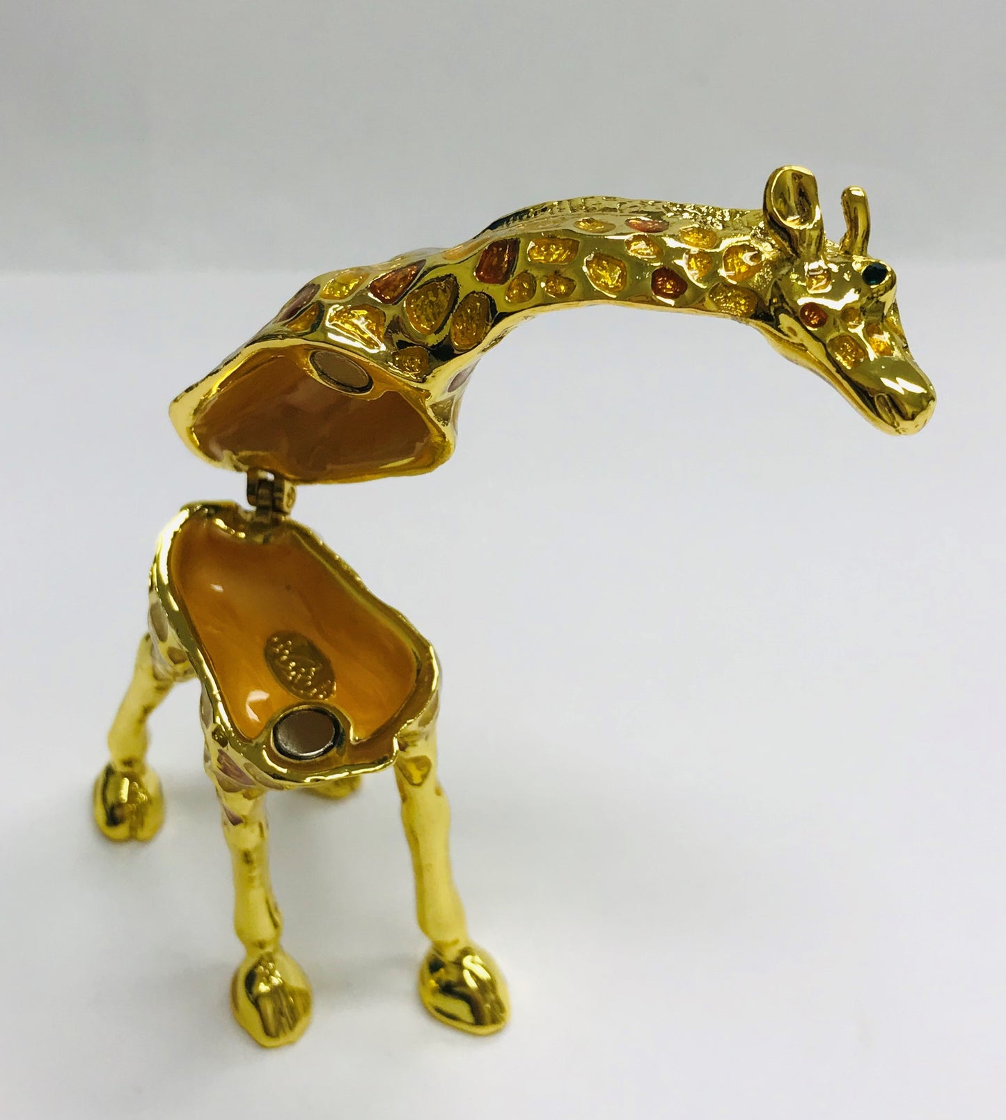 Cristiani Collezionem Giraffe Trinket Box.