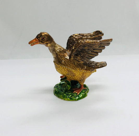 Cristiani Collezione Duck Trinket Box