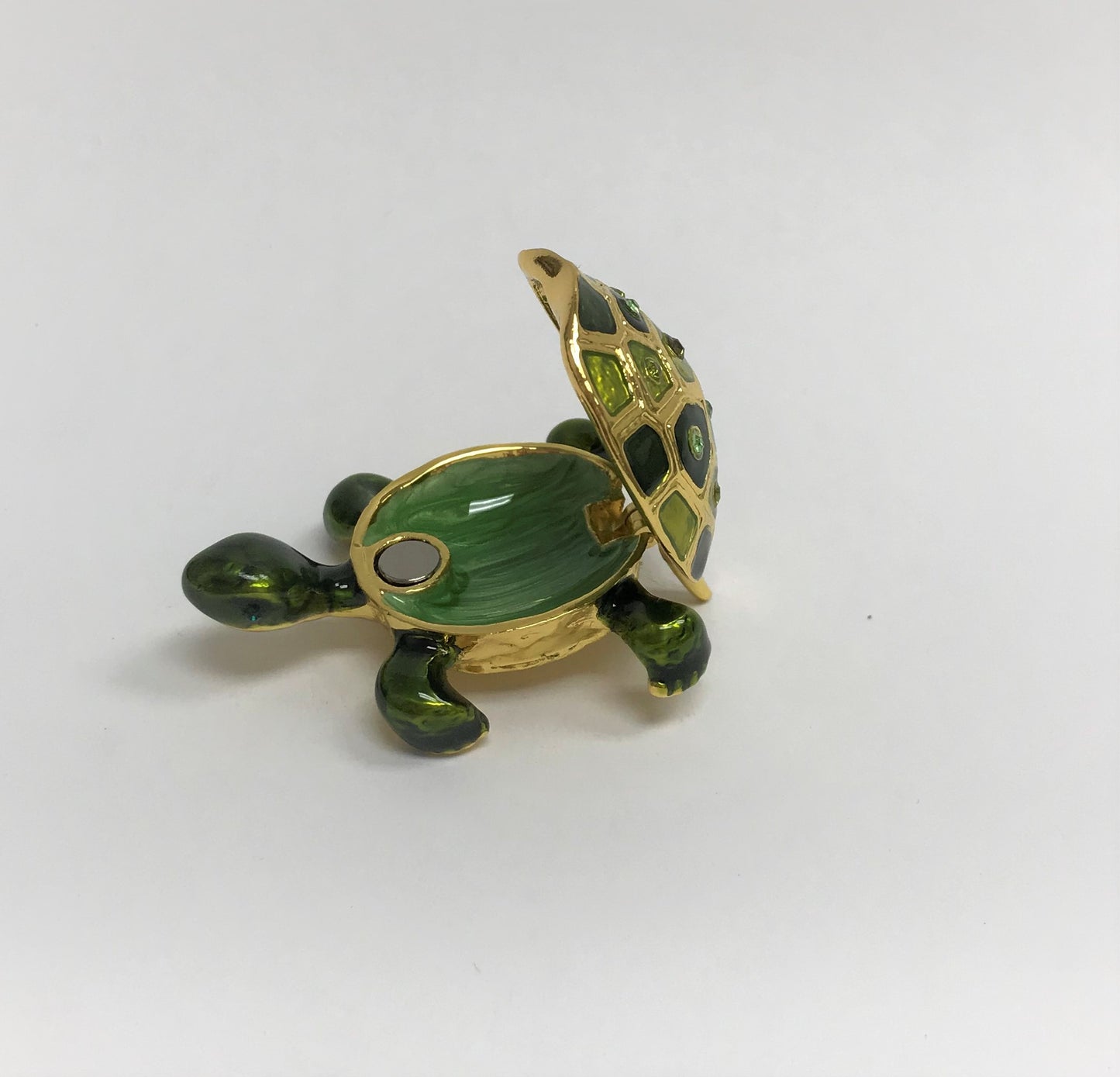 Cristiani Collezione Turtle Trinket Box.