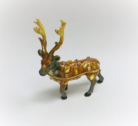 Cristiani Collezione Deer Trinket Box.