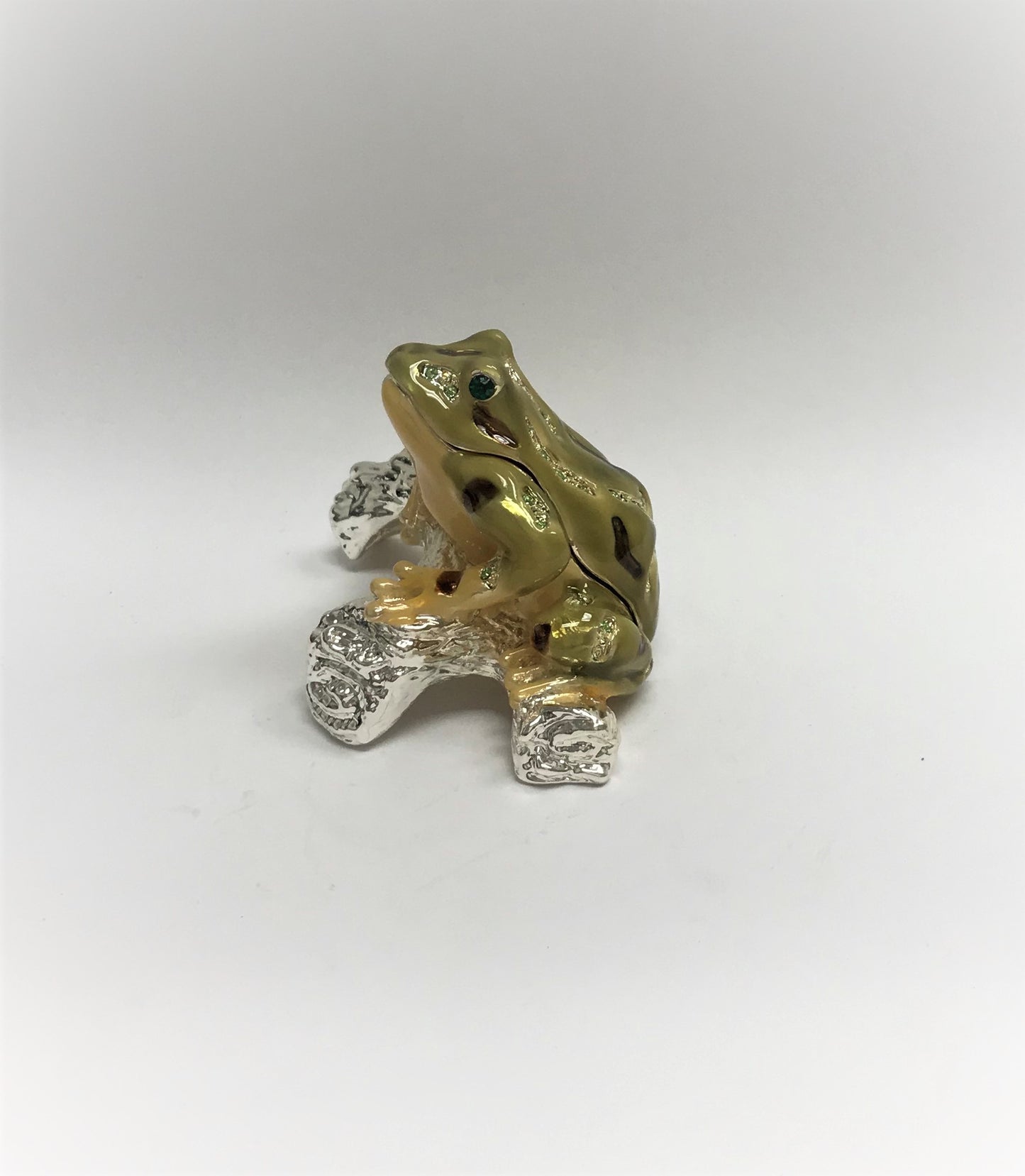 Cristiani Collezione Frog Trinket Box.