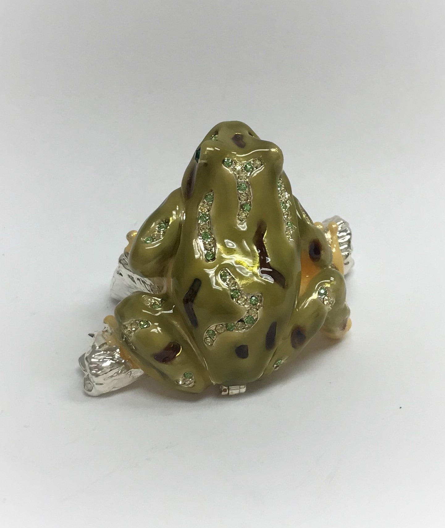 Cristiani Collezione Frog Trinket Box.