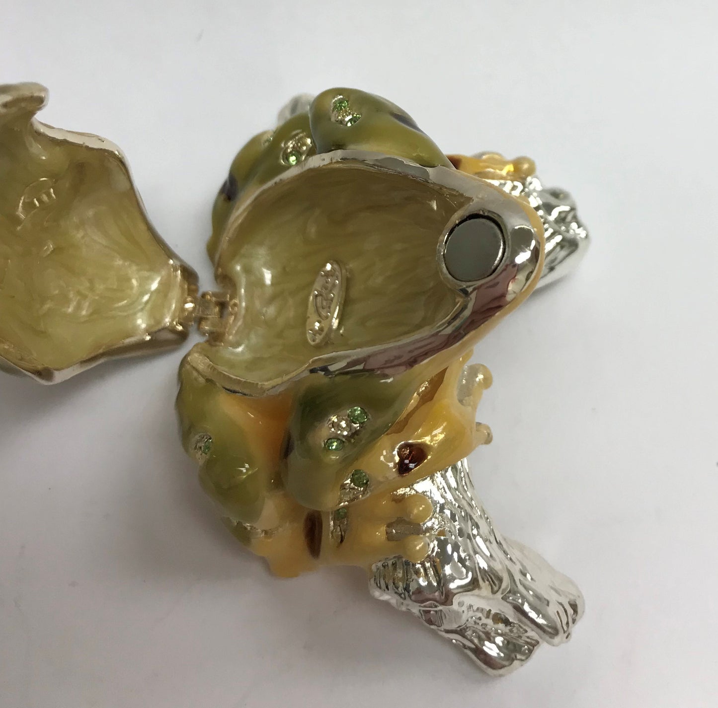 Cristiani Collezione Frog Trinket Box.