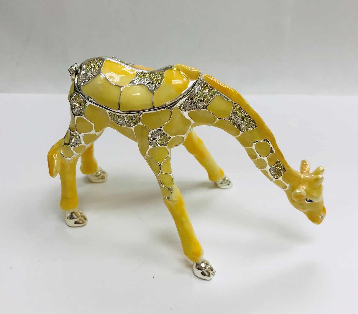 Cristiani Collezione Giraffe Trinket Box.