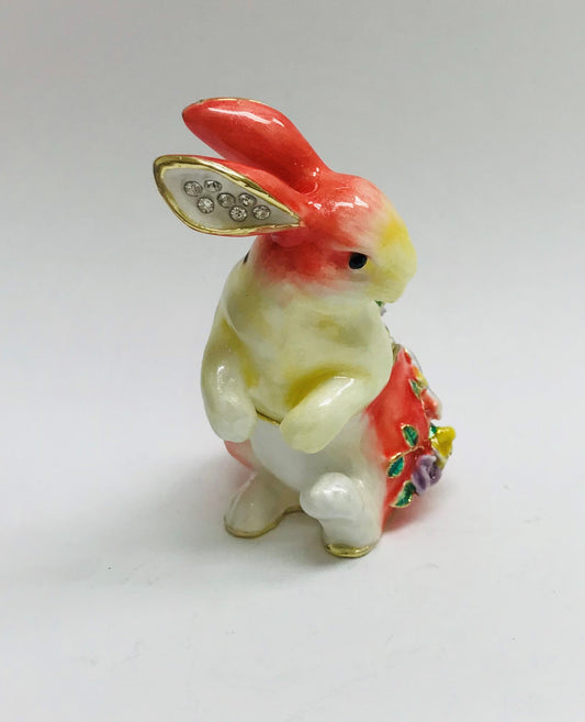 Cristiani Collezione Rabbit Trinket Box.