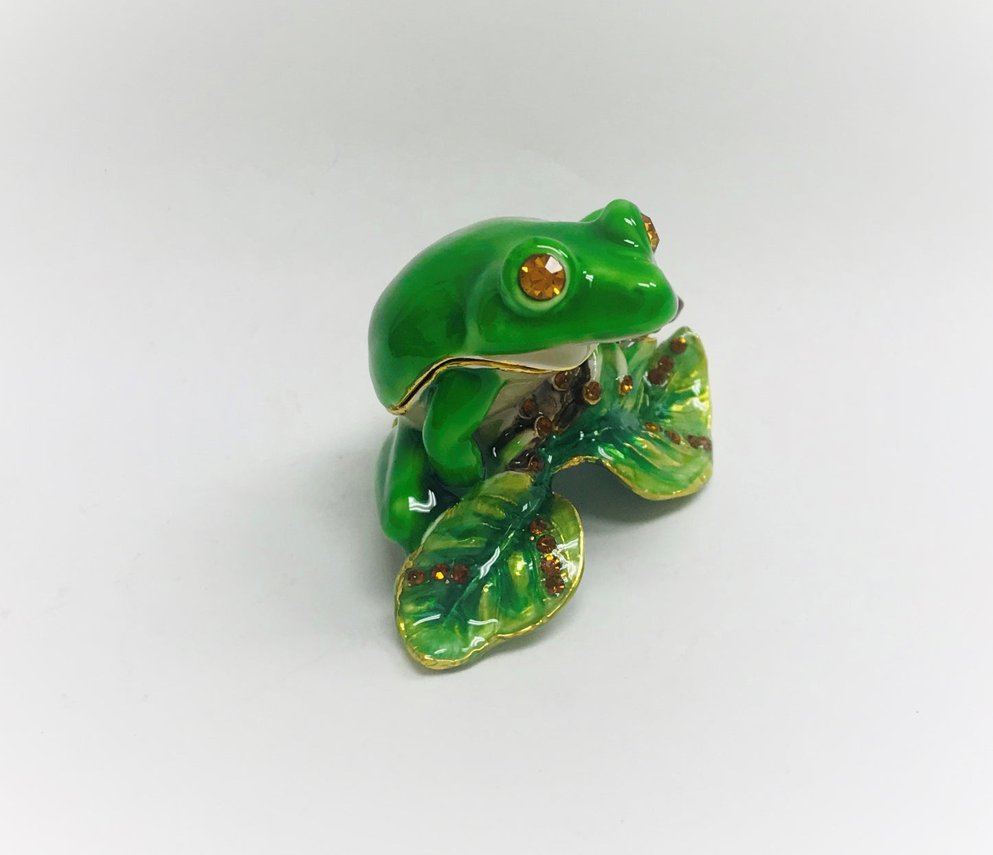 Cristiani Collezione Frog Trinket Box.