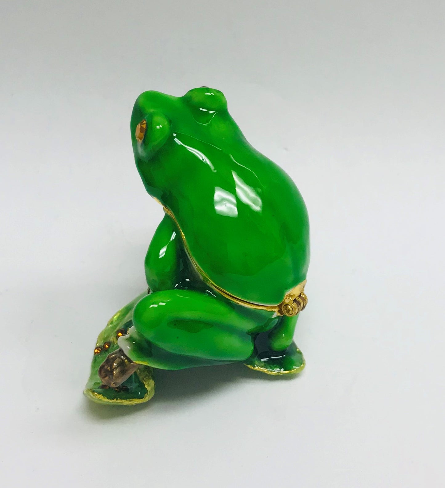 Cristiani Collezione Frog Trinket Box.