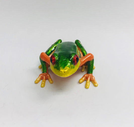 Cristiani Collezione Frog Trinket Box.