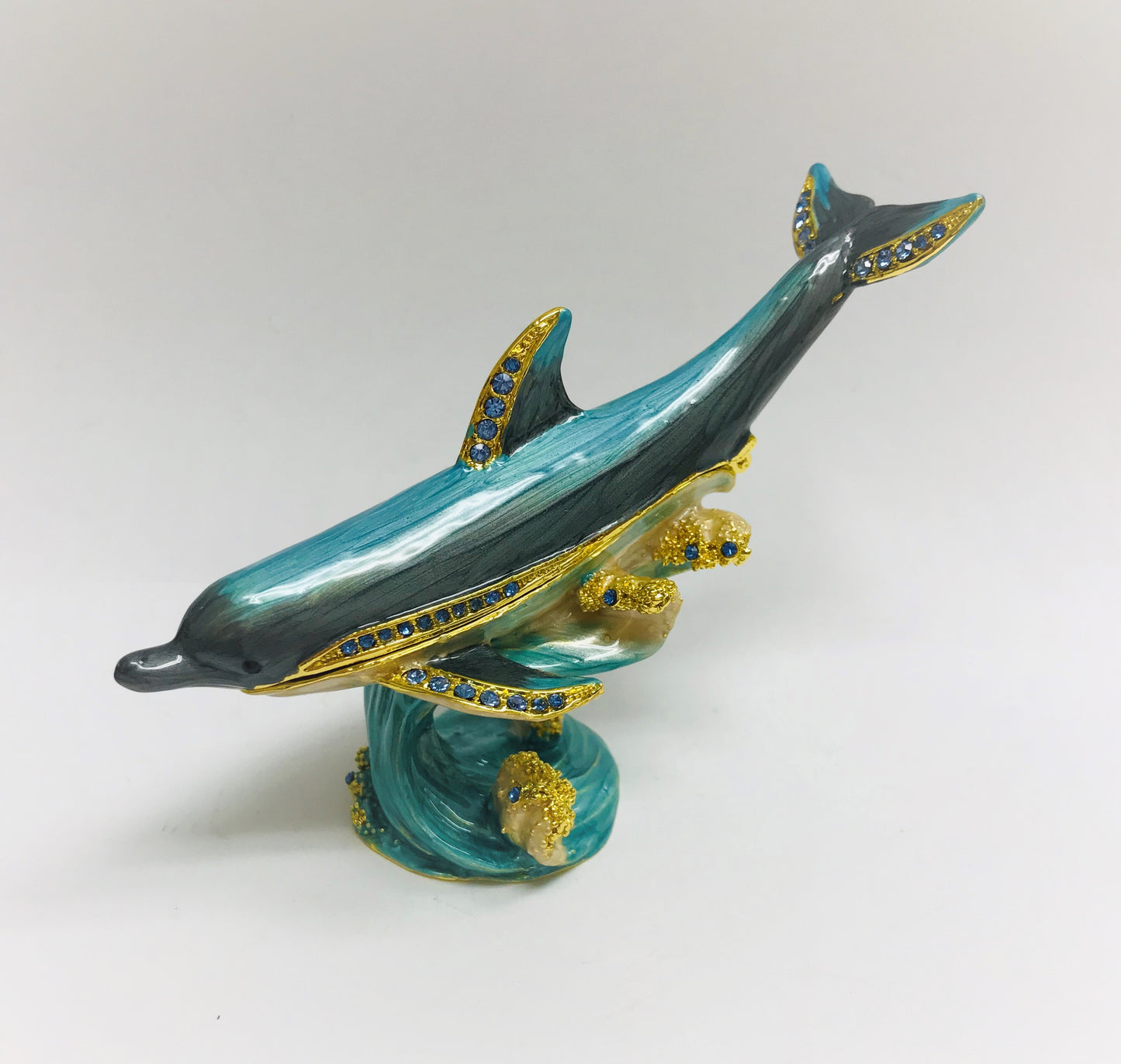 Cristiani Collezione Dolphins Trinket Box.