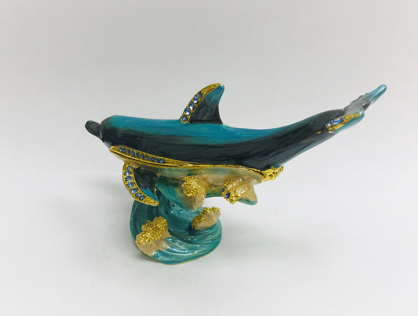 Cristiani Collezione Dolphins Trinket Box.