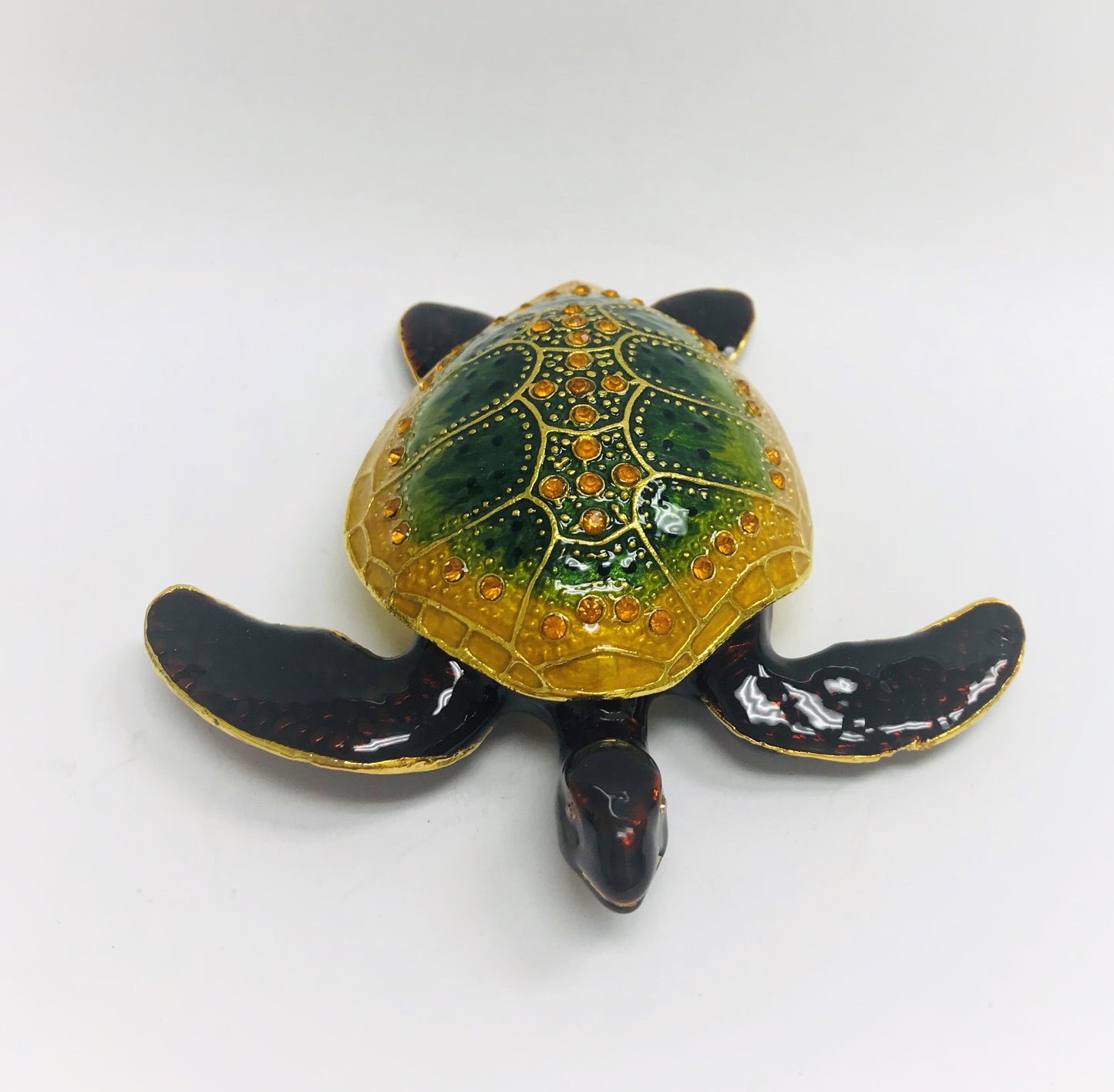 Cristiani Collezione Turtle Trinket Box.